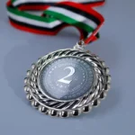 medals with custom logo printed