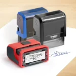 custom self inking address stamp