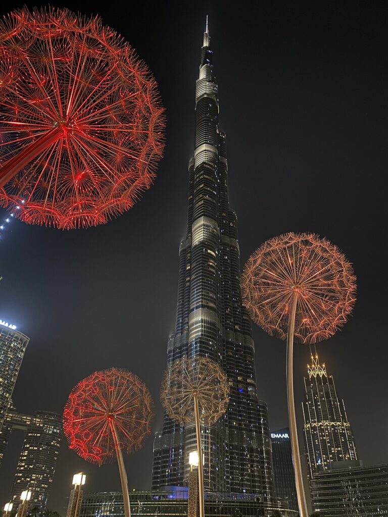 dubai, burj khalifa, skyscraper